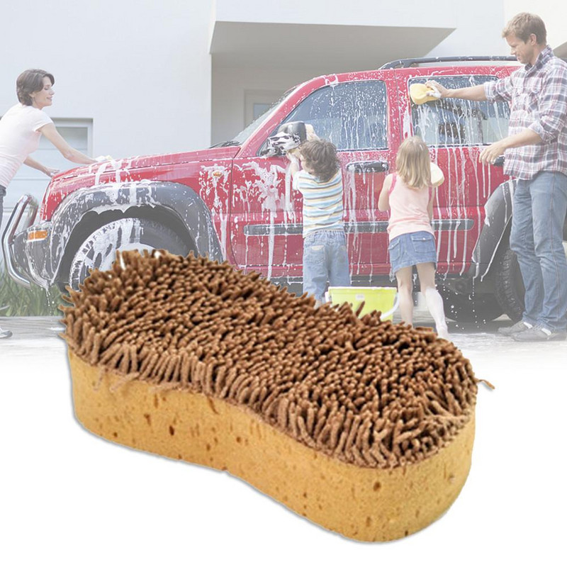 Σφουγγάρι καθαρισμού αυτοκινήτων σενίλ σε σχήμα οκτώ Σφουγγάρι καθαρισμού σφουγγαριών πλύσης Σφουγγάρι Φροντίδας Αυτοκινήτου Πλυντήριο Αυτοκινήτων Εξαιρετικά μεγάλο απορροφητικό