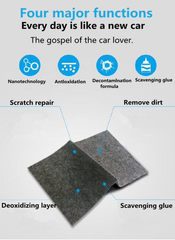 2020 Ύφασμα επισκευής γρατσουνιών αυτοκινήτου Nano meterial για Volkswagen Golf 5 6 7 PASSAT B5 B6 B7 Polo T5 Bora T-ROC Jetta MK5 MK6