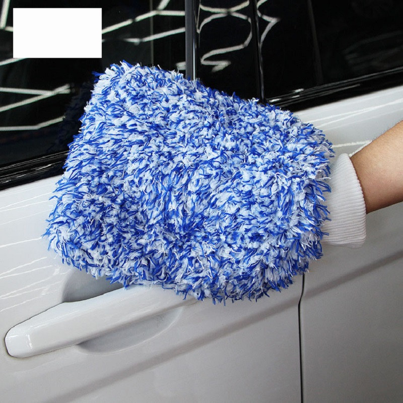 Meka upijajuća rukavica visoke gustoće za čišćenje automobila Ultra mekana, lako se suši, detalji automobila od mikrovlakana Madness krpa za pranje rukavica