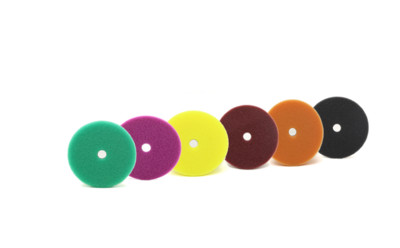 ΛΕΠΤΟΜΕΡΕΙΕΣ καλής ποιότητας 7 τεμ. 80 χιλιοστών σφουγγάρι γυαλίσματος σφουγγάρι γυαλίσματος 3 ιντσών για 3 ιντσών DA/RO/GA Στιλβωτή περιποίησης αυτοκινήτου Λεπτομέρειες αποτρίχωσης