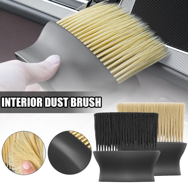 Četka za prašinu u unutrašnjosti automobila Ultra-fina mekana četka Četka za čišćenje otvora za zrak Četka za detalje automobila Četka za prašinu Alat za čišćenje tipkovnice