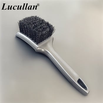 Lucullan Heavy Duty Nifty Интериорна четка за детайли на килим/тапицерия 3 цвята за гуми, матов под, плат и обшивка на багажника