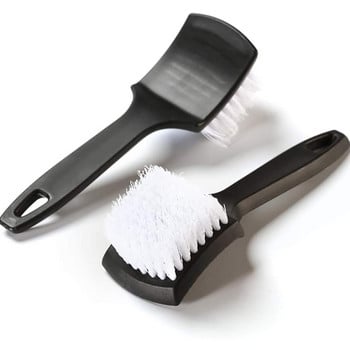 Auto Tire Brush Wheel Hub Cleaning Brushes Wheels Detailing Cleaning Accessories Εργονομικό εργαλείο πλύσης λαβής