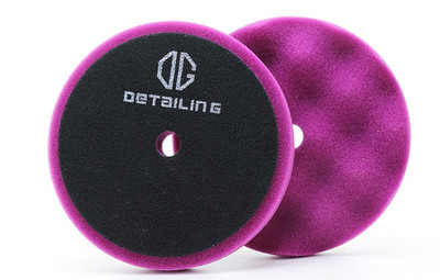 DETALII Noua sosire Tampă de lustruit cu spumă 5 inch Wave & Convex Burete Lustruit pentru polizor DA/GA/RO pentru a îndepărta zgârieturile