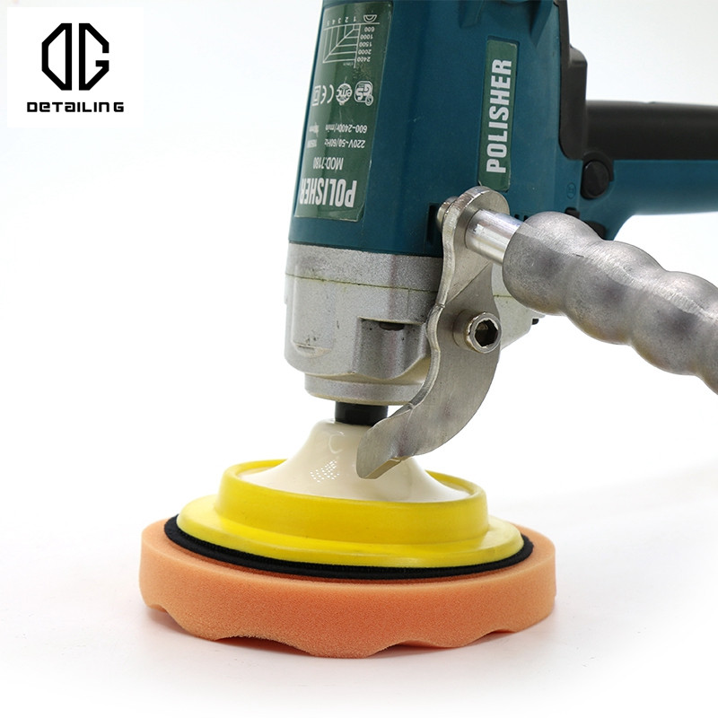 DETALII Noua sosire Tampă de lustruit cu spumă 5 inch Wave & Convex Burete Lustruit pentru polizor DA/GA/RO pentru a îndepărta zgârieturile