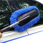 Βούρτσα καθαρισμού αυτοκινήτου Super Soft Microfiber Car Duster Mop Εσωτερικού και Εξωτερικού Καθαρισμού Dirt Dust Brush Tool Αξεσουάρ αυτοκινήτου