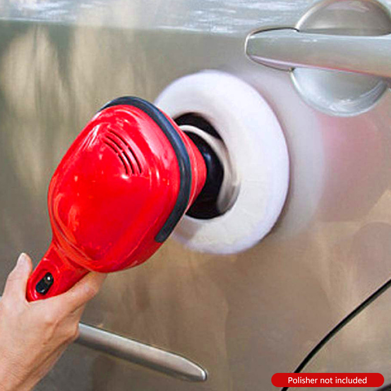 Autopoleerimiskäsnaga poleerpadja mikrokiust kate, vaha aplikaatori poleerimispadja kate, 5-6" 7-8" 9-10" 3 suurust autotarvikud