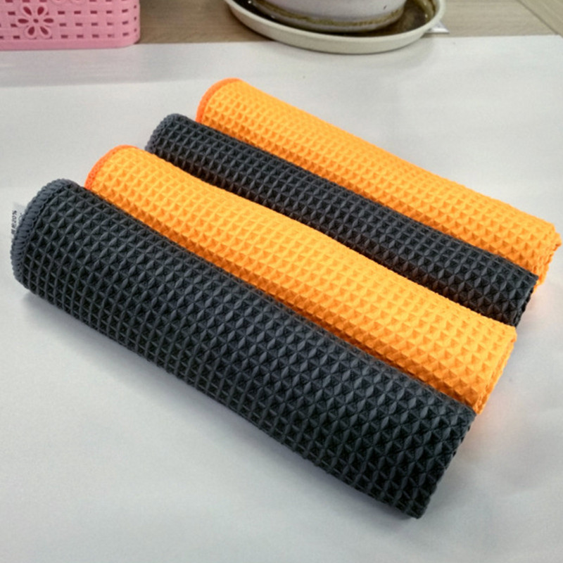 300GSM auto rätik auto imav kärgstruktuuri mikrofiiber autopesu käterätik Rag kandiline käterätik küürimislapp 40*40cm