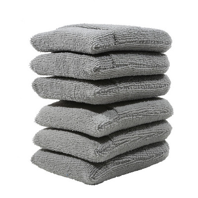 2tk/6tk Pehmest mikrokiust autovaha aplikaatorikindad poleerimiskäsn Vahavahu aplikaatoripadi autode puhastamiseks autode detailide tegemiseks