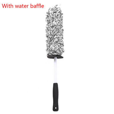 Super četka za čišćenje automobila Superfina vlakna Napredna četka za kotače Protuklizna ručka Lako se čisti Žbica naplatka Kotači Dijelovi automobila