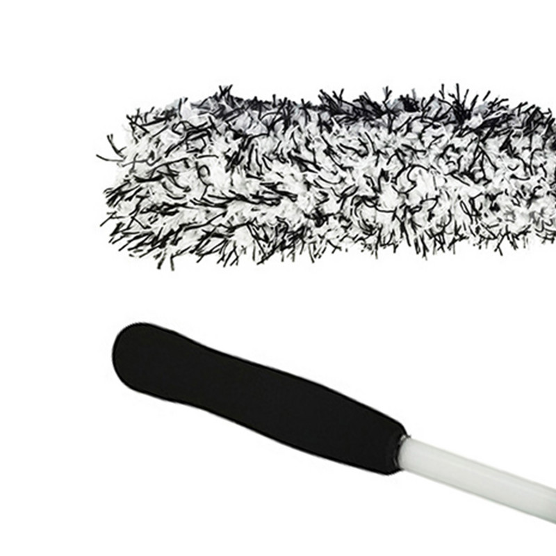 Super četka za čišćenje automobila Superfina vlakna Napredna četka za kotače Protuklizna ručka Lako se čisti Žbica naplatka Kotači Dijelovi automobila