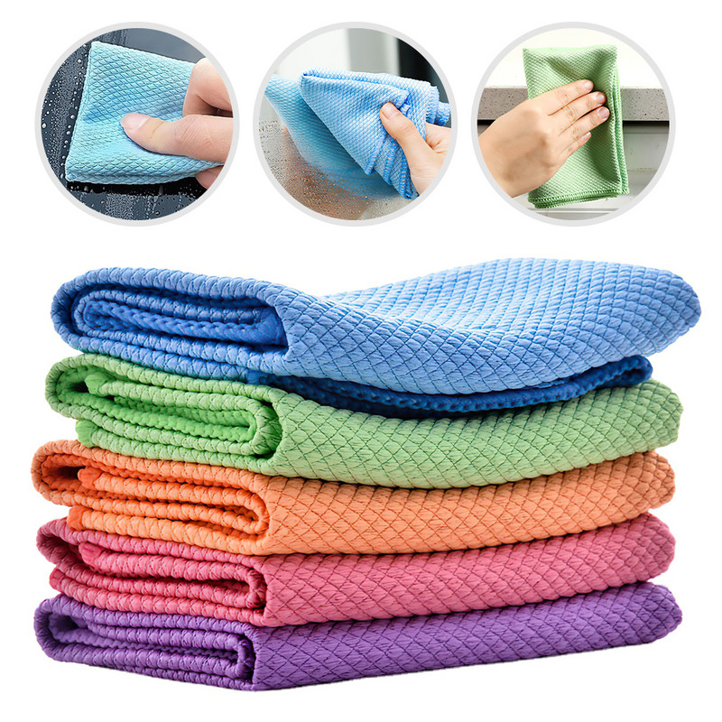 1 τμχ Πετσέτα καθαρισμού αυτοκινήτου Πανί για πλύσιμο αυτοκινήτου Πετσέτα καθαρισμού μικροϊνών απορροφήσιμη γυάλινη πετσέτα καθαρισμού κουζίνας Πανί τραπεζιού παραθύρου Πετσέτα αυτοκινήτου