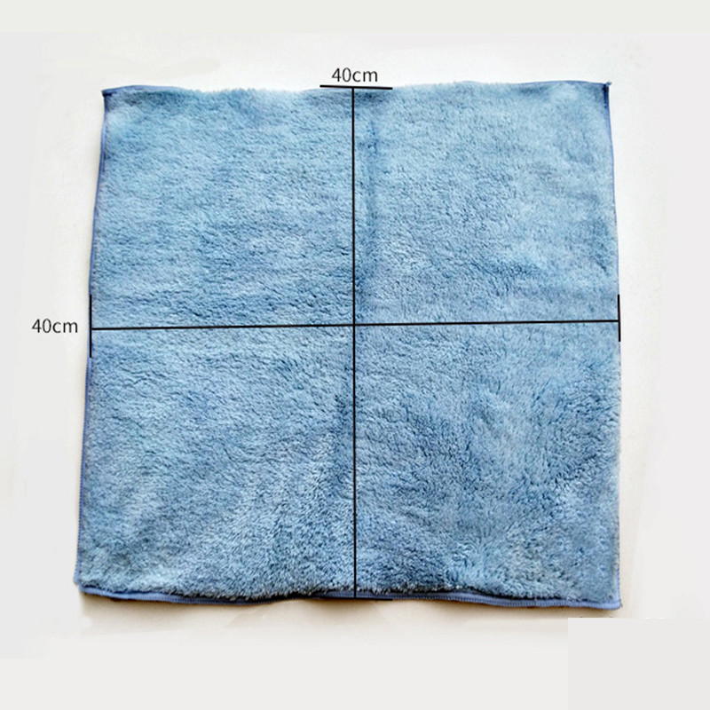 40x40cm autopesula vahatatud kristallist mikrokiust rätik Autopuhastuskuivatuslapp Palistav autohoolduslapp Detailidega autopesurätik