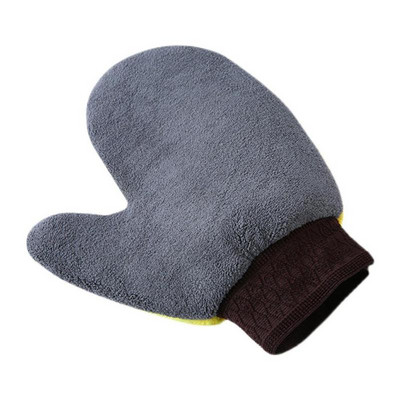 Mănuși pentru spălătorie auto, cu două fețe, lână de coral, mănuși de curățare, vopsea, nu răniți mașini, mănuși pentru mașini, spălați, efectuați treburile casnice, prosoapele, ștergeți S2J4