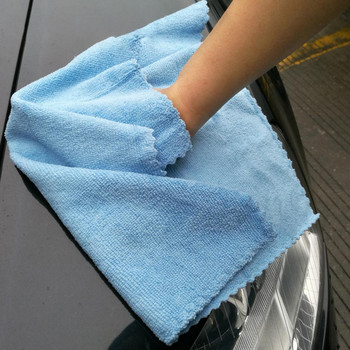 Πανί Καθαρισμού Μικροϊνών Σκουπίζοντας Καλή Απορρόφηση Νερού Στερεό Χρώμα 35cm Λεπτομέρειες Πετσέτα στεγνώματος αυτοκινήτου
