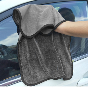 Кърпа за автомивка 1200GSM микрофибърна кърпа за детайли на автомобила Микрофибърен парцал за почистване на автомобили Инструмент за сушене Кухненски аксесоари за миене
