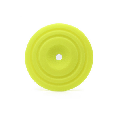 ΛΕΠΤΟΜΕΡΕΙΕΣ Νέας σχεδίασης 5 ιντσών Γυάλισμα και γυάλισμα δίσκου αφρού γυαλίσματος τροχού Σφουγγάρι αποτρίχωσης για την αφαίρεση γρατσουνιών