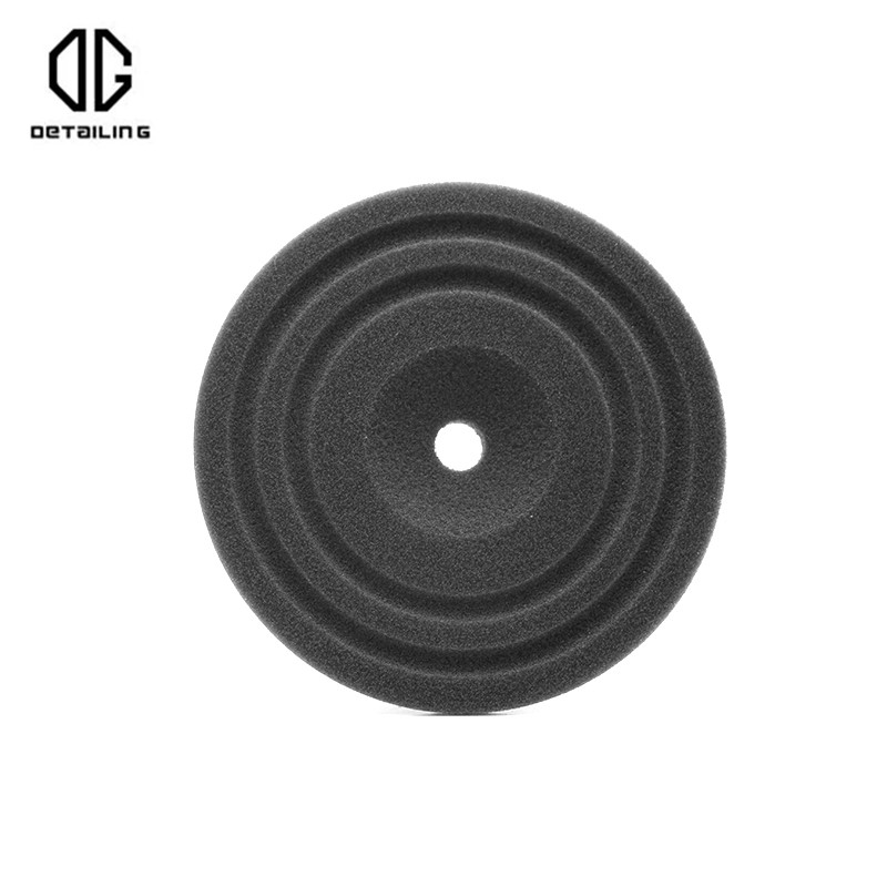 ΛΕΠΤΟΜΕΡΕΙΕΣ Νέας σχεδίασης 5 ιντσών Γυάλισμα και γυάλισμα δίσκου αφρού γυαλίσματος τροχού Σφουγγάρι αποτρίχωσης για την αφαίρεση γρατσουνιών