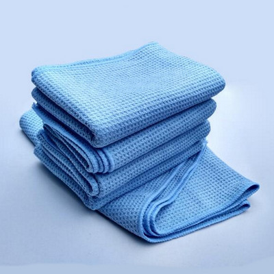 1PC Auto Care Labākais ūdens magnēta mikrošķiedras žāvēšanas dvielis Ultra uzsūcošs mikrošķiedras audums vafeļu audums 80x60cm