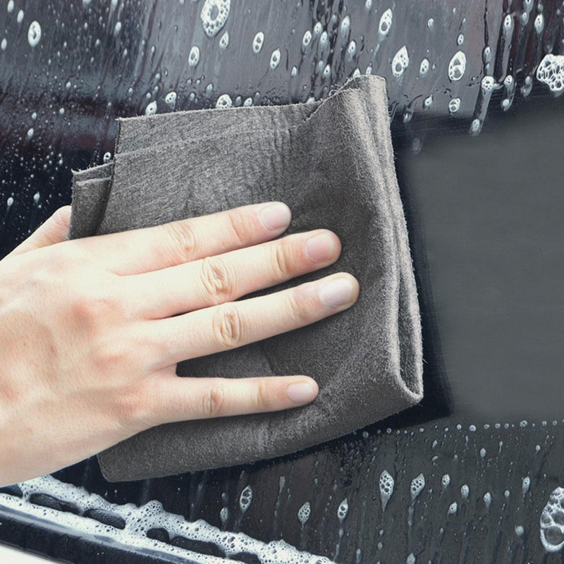 1 KOM Zgusnuta čarobna krpa za čišćenje za višekratnu upotrebu, ručnik za staklo automobila bez tragova Krpa za čišćenje od mikrovlakana za višekratnu upotrebu za čišćenje automobila