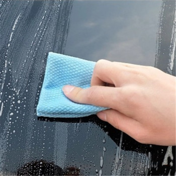 30x40cm Πετσέτα Καθαρισμού Αυτοκινήτου από Μικροΐνες Πανί Απορρόφησης Νερού Πανιά Πλύσης για Αυτοκίνητο Οικιακής κουζίνας Καθαρές Πετσέτες γραφείου