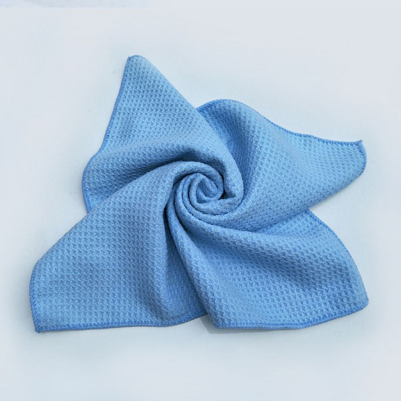 40X40cm Βάφλα Ύφανσης Μικροϊνών Πετσέτα Καθαρισμού Πετσέτες Στεγνώματος Γυαλιστικές υφασμάτινες πετσέτες για αυτοκίνητα Γυαλί