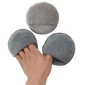 4 kom. Okrugla džepna spužvica od mikrovlakana za njegu automobila od 5 inča, jastučić za nanošenje voska za automobile, jastučić za poliranje ruku za detalje automobila