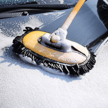 2022 Νέα βούρτσα καθαρισμού αυτοκινήτου Βούρτσα πλυσίματος αυτοκινήτου Τηλεσκοπική ράβδος με μακριά λαβή Καθαρισμός σφουγγαρίστρα σκούπα αξεσουάρ αυτοκινήτου