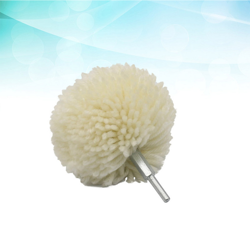 1 bucată tampon de lustruit practic tampon de lustruit de 3 inchi pentru lustruire din lână pentru vehiculul auto