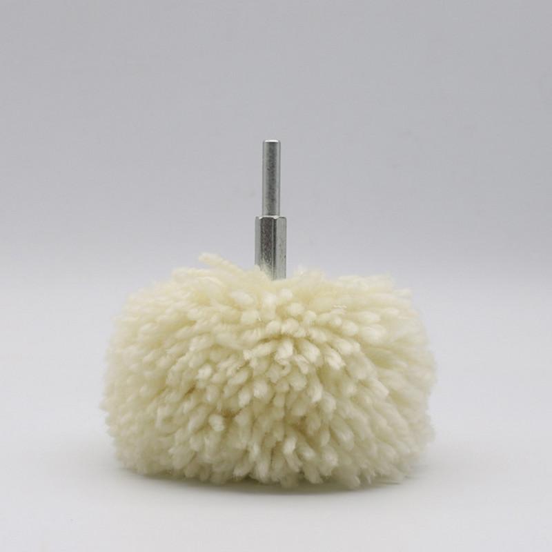 1 bucată tampon de lustruit practic tampon de lustruit de 3 inchi pentru lustruire din lână pentru vehiculul auto