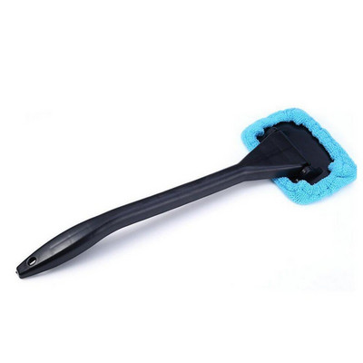 Σετ βούρτσας καθαρισμού τζαμιών αυτοκινήτου Εργαλείο πλύσης παρμπρίζ Εσωτερική σφουγγαρίστρα υαλοκαθαριστήρα αυτοκινήτου με μακριά λαβή Αξεσουάρ αυτοκινήτου