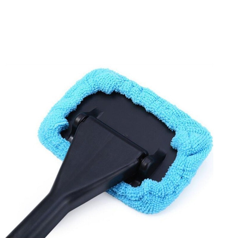 Σετ βούρτσας καθαρισμού τζαμιών αυτοκινήτου Εργαλείο πλύσης παρμπρίζ Εσωτερική σφουγγαρίστρα υαλοκαθαριστήρα αυτοκινήτου με μακριά λαβή Αξεσουάρ αυτοκινήτου