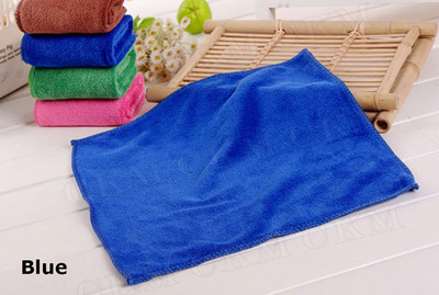 Prosop de curățare din microfibră Îngroșați cârpă moale pentru uscare Prosoape pentru spălat caroserie auto Strat dublu cârpe curate 30cm*30cm Curățarea mașinii