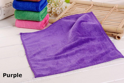 Prosop de curățare din microfibră Îngroșați cârpă moale pentru uscare Prosoape pentru spălat caroserie auto Strat dublu cârpe curate 30cm*30cm Curățarea mașinii