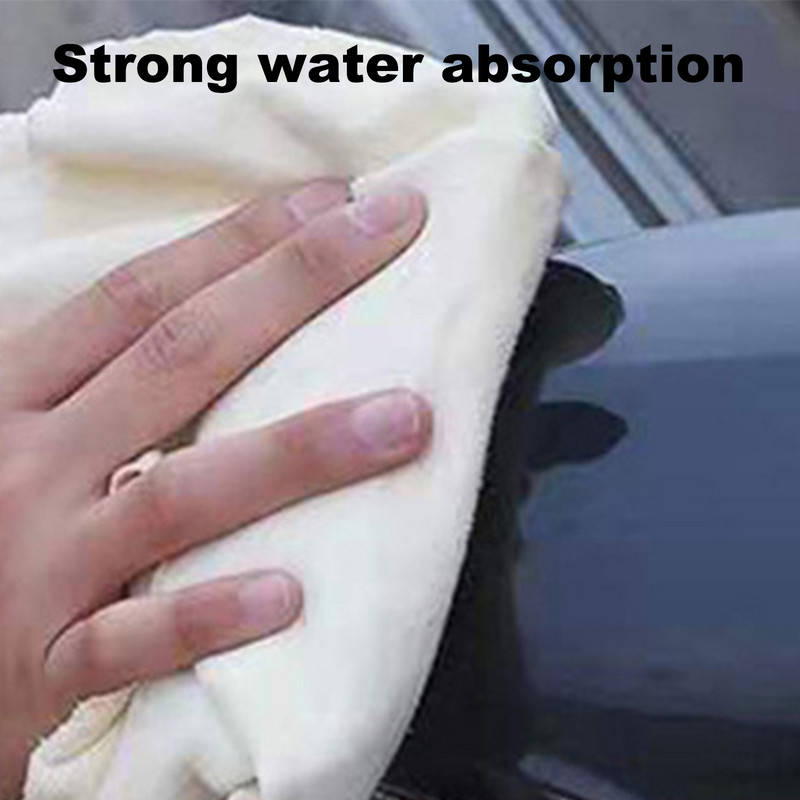 Autopesurätik seemisnahk, puhastuslapp, tugeva imavusega autopesutarvikud, kulumiskindel Toyota BMW jaoks