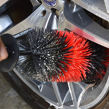 Σετ βουρτσών πλυσίματος τροχών αυτοκινήτου γενικής χρήσης Εργαλεία καθαρισμού ζάντας ελαστικών αυτοκινήτου Βούρτσα πλυσίματος τροχών μοτοσικλέτας Αξεσουάρ πλύσης με λεπτομέρειες