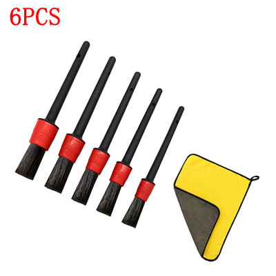 Σετ βουρτσών πλυσίματος τροχών αυτοκινήτου γενικής χρήσης Εργαλεία καθαρισμού ζάντας ελαστικών αυτοκινήτου Βούρτσα πλυσίματος τροχών μοτοσικλέτας Αξεσουάρ πλύσης με λεπτομέρειες
