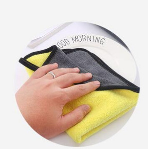 500GSM 30x30/60CM Prosop din microfibră pentru spălătorie auto Lavetă pentru uscare pentru curățarea mașinii Curățenie pentru îngrijirea mașinii Prosop pentru spălătorie auto pentru Toyota