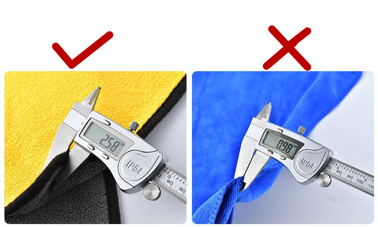 500GSM 30x30/60CM Prosop din microfibră pentru spălătorie auto Lavetă pentru uscare pentru curățarea mașinii Curățenie pentru îngrijirea mașinii Prosop pentru spălătorie auto pentru Toyota