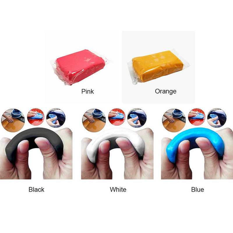 100g autopuhastussavi tolmueemaldaja autopuhastaja savipulk Pehme kleepuv klaviatuur Clean Auto kodukontori puhastustööriist