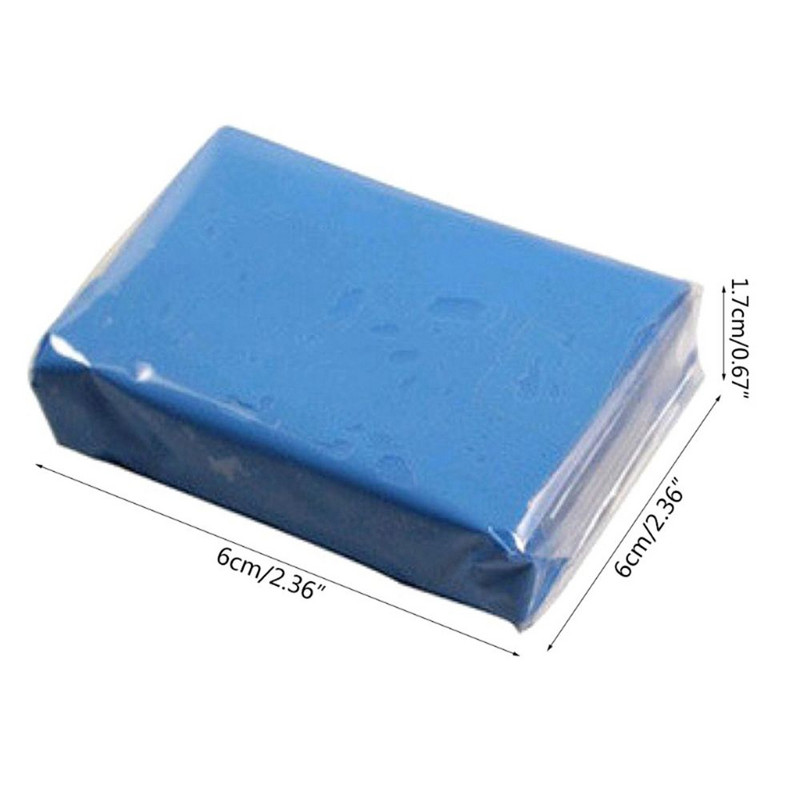 100g autopuhastussavi tolmueemaldaja autopuhastaja savipulk Pehme kleepuv klaviatuur Clean Auto kodukontori puhastustööriist