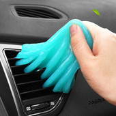 Автомобилен интериор Гел Slime Cleaning Magic Dust Remover Glue Автомобилен вентилационен отвор Компютърна клавиатура Препарат за почистване на мръсотия Автопочистващ гел Аксесоари