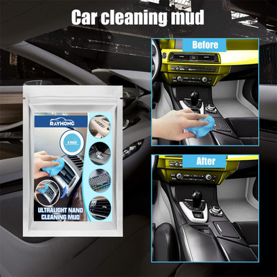 Car Wash Interior Cleaning Gel Auto Vent Dust Remover Glue Computer Keyboard Dirt Car Cleaning Gels Clay Bar