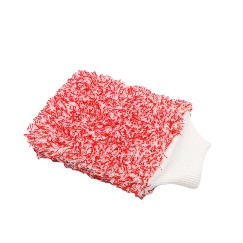 Kahepoolsed auto paksenevad plüüsist autopuhastuskindad mikrokiust imav puhastus korallfliisist suured autopesukindad