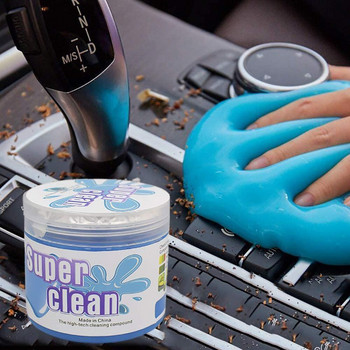 Αεραγωγός αυτοκινήτου Magic Dust Cleaner Gel οικιακής χρήσης πληκτρολογίου αυτοκινήτου Laptop Καθαρισμός Gel Office Gap Wash Mud Removal Slime Rubber