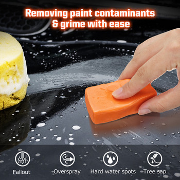 3/6 бр. Car Cleaning Magic Clay Bar Car Detailing Wash Mud Paint Maintenance Tools Автоматично измиване на кал за почистване на автомобили