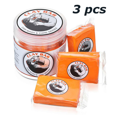 3/6 buc. Bară magică de lut pentru curățarea mașinii, spălarea detaliilor mașinii, noroi, instrumente de întreținere a vopselei, noroi de spălare automată pentru curățarea auto a camioanelor