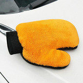 Μαλακό Coral Fleece Γάντια Πλυντηρίου Αυτοκινήτων Καθαρό Παράθυρο Πόρτα Βελούδινη Απορρόφηση Νερού Απαλή Φροντίδα Έπιπλα Γυαλί Πλυντήριο Καθαρισμού Σκόνης