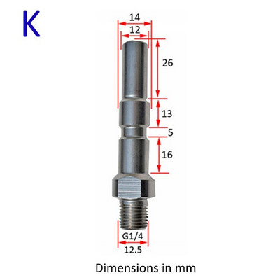 Metallist adapteri vahuotsik vahugeneraator vahupüstoli kõrgsurvepesuri seebi vahustaja Nilfisk Karcher Huter Elitech Lavor jaoks