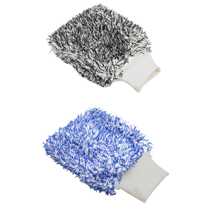 Водоустойчива автомивка Микрофибърни ръкавици от шенил